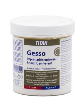 titan gesso imprimación