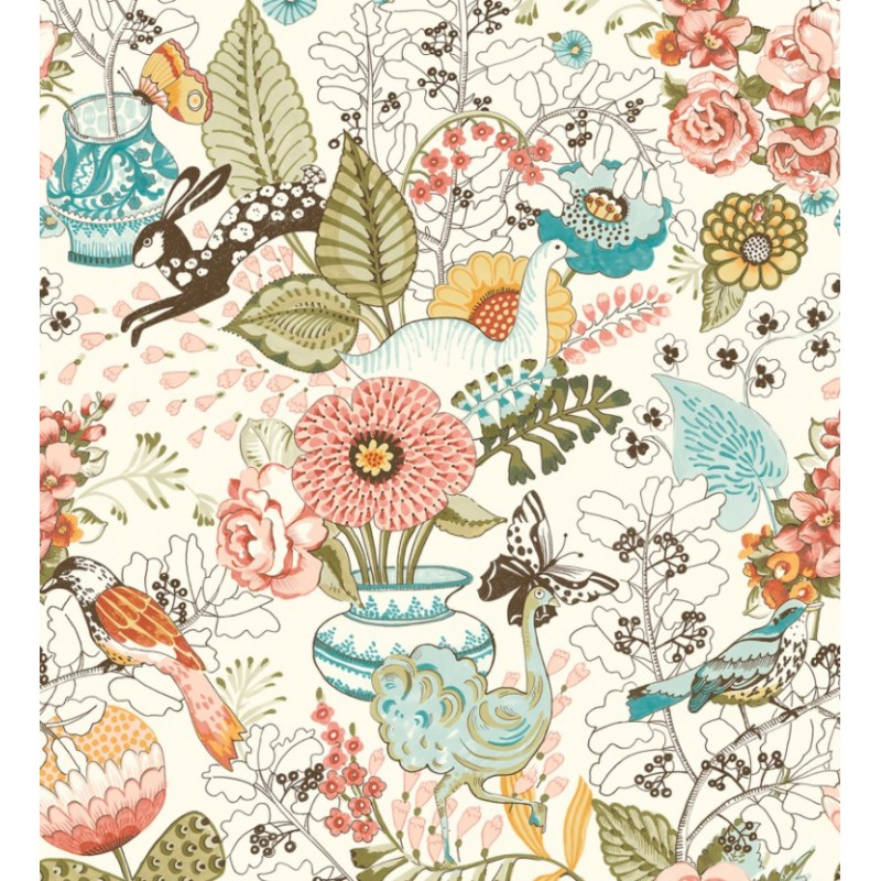 Papel Pintado NORA BLOOM de Lurson Ref. 4848-NOR3129