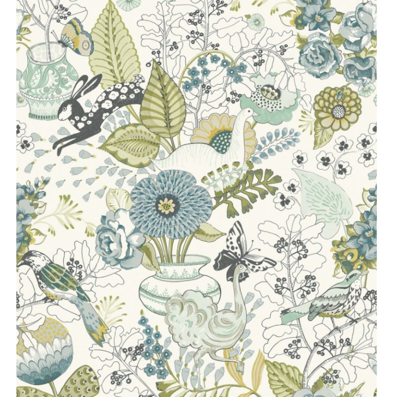 Papel Pintado NORA BLOOM de Lurson Ref. 4848-NOR3132