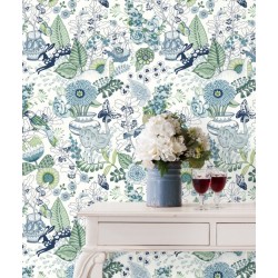 Papel Pintado NORA BLOOM de Lurson Ref. 4848-NOR3136 detalle