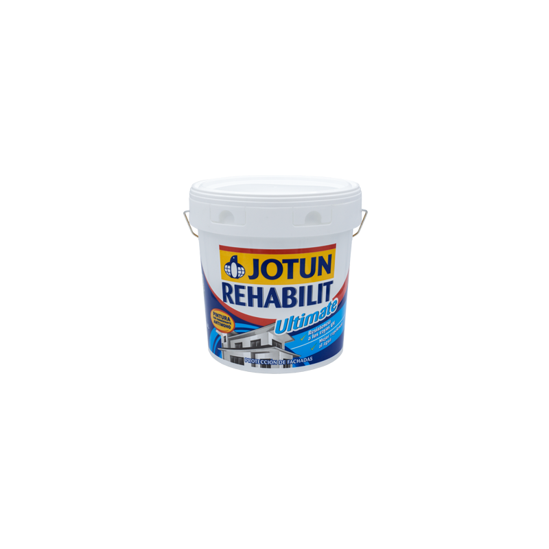 Revestimiento Fachadas Jotun Rehabilit Ultimate Blanco 15l