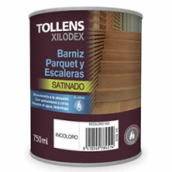 Barniz para parquet y escalerasal agua